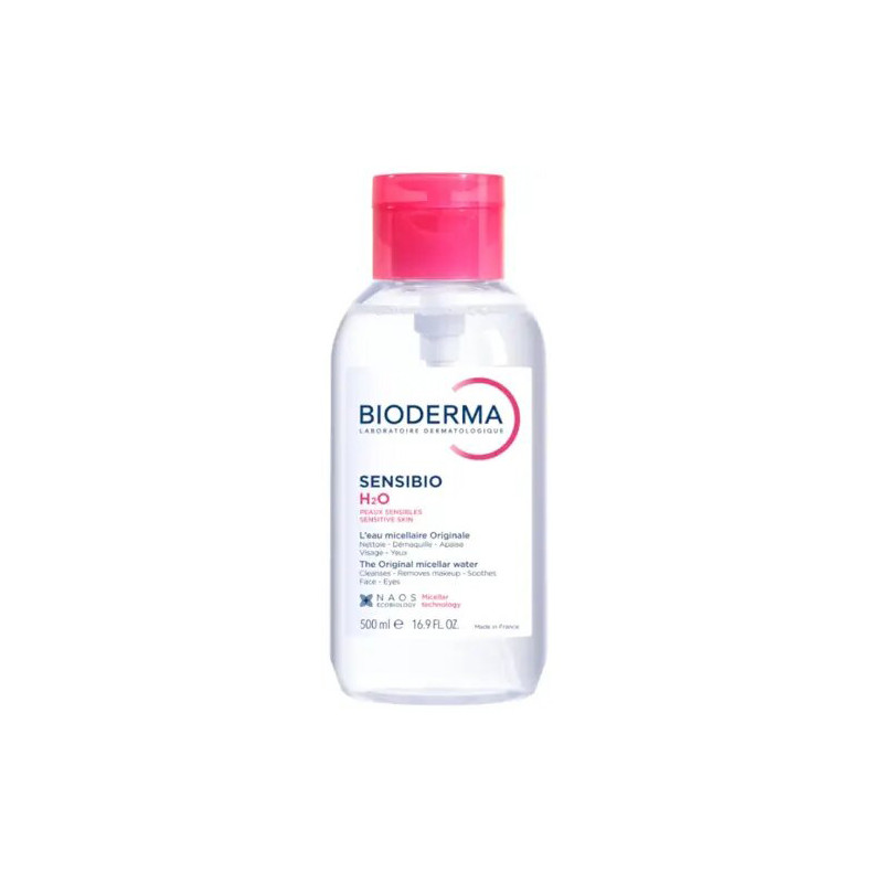 Bioderma Sensibio H2O Solucion Micelar P/Sensible Dosific 500ml