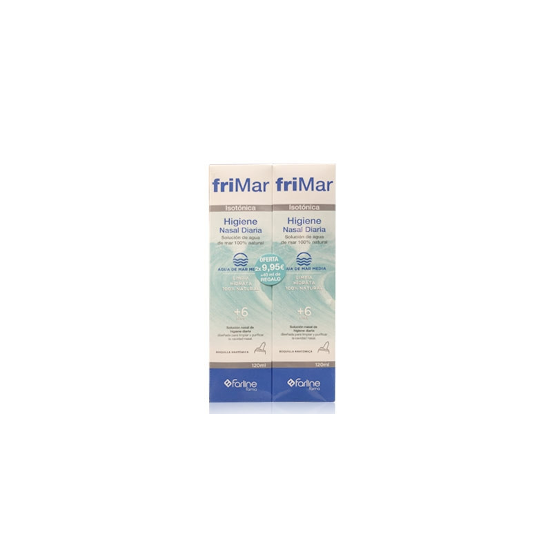 Farline Frimar Solucion Isotonica Higiene Nasal 2x120ml