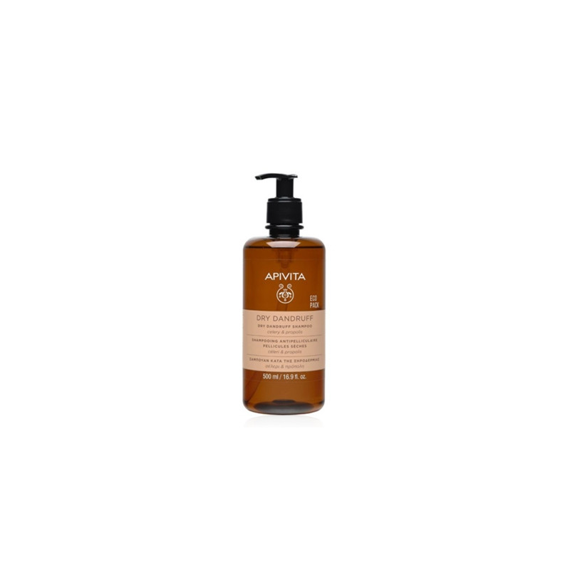 Apivita Dry Dandruff Champu Anticaspa Seca Apio y Propoleo 500ml