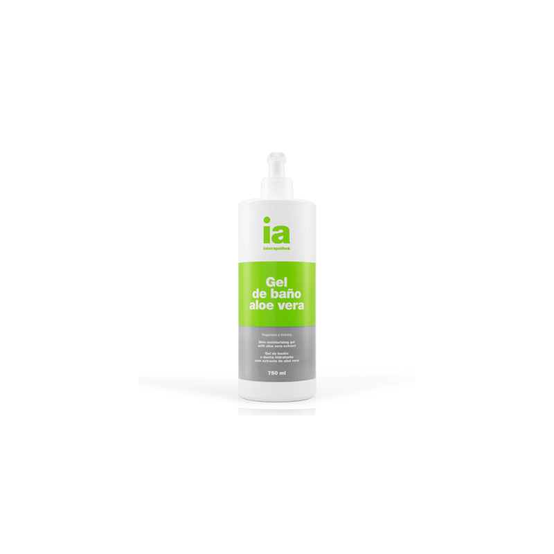 Interapothek Gel de Baño Aloe Vera con Dosificador 750ml