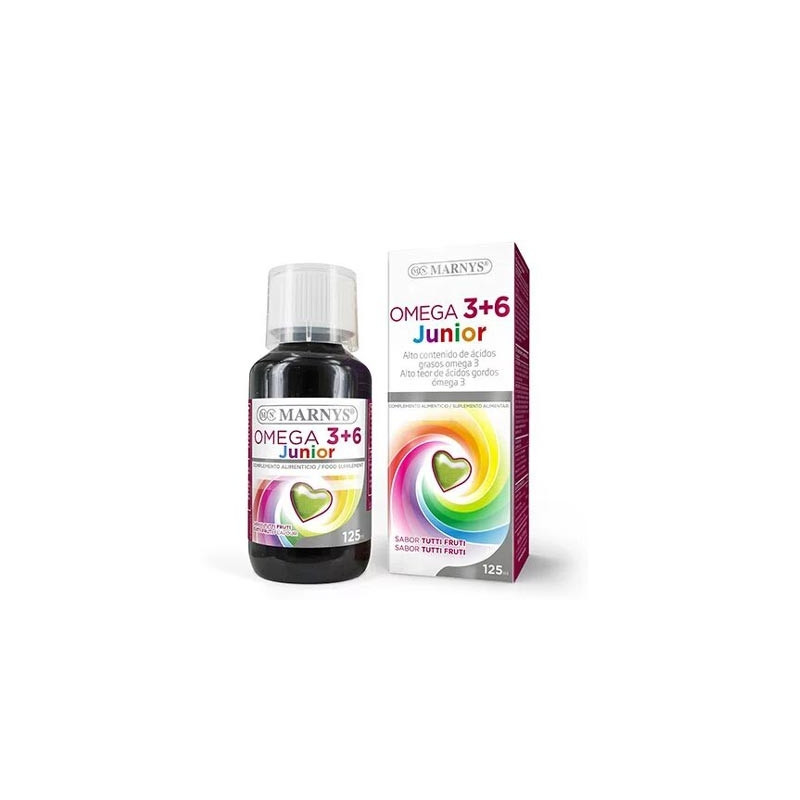 Marnys Omega 3+6 Junior Jarabe 125ml