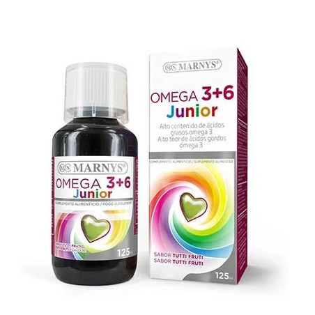 Marnys Omega 3+6 Junior Jarabe 125ml