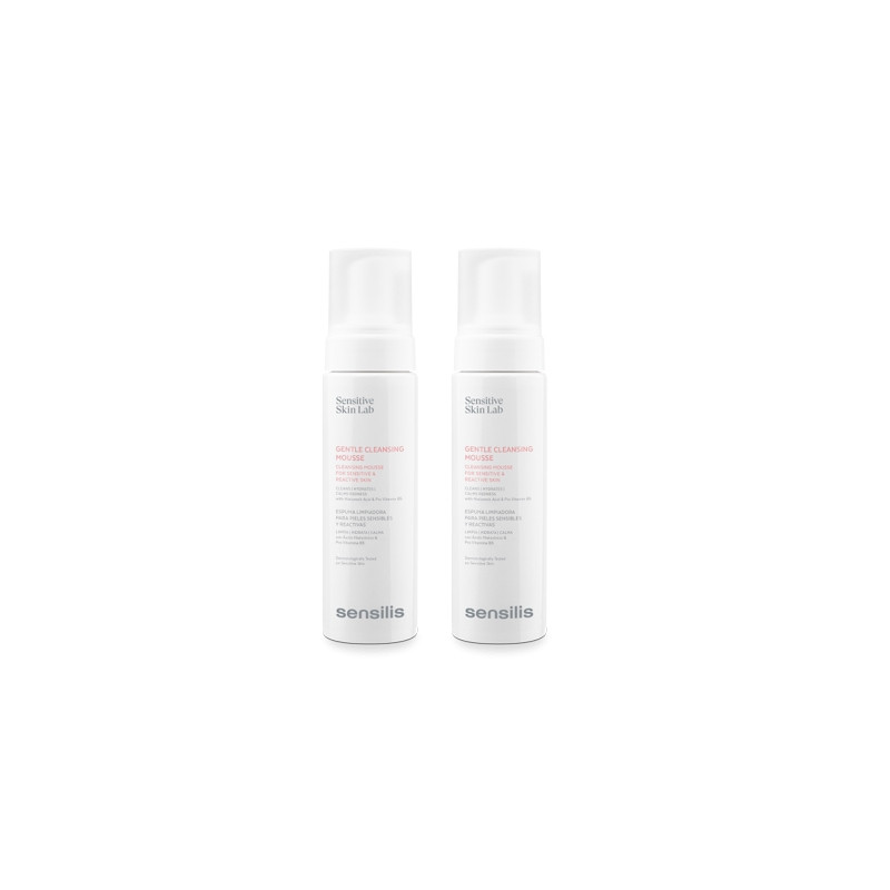 Sensilis Gentle Mousse Espuma Limpiadora Duplo 2x200ml