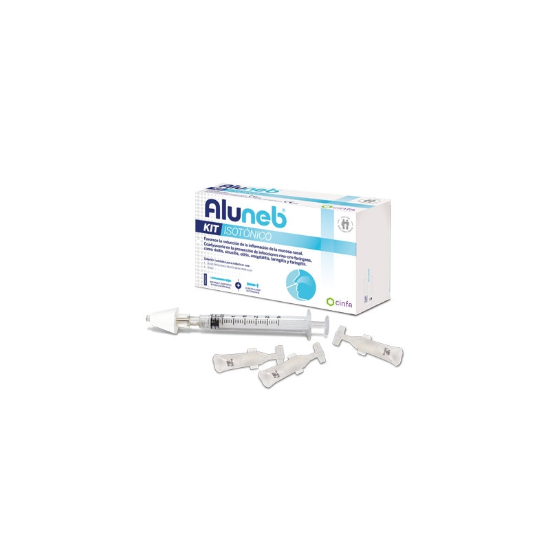 Aluneb Kit Isotonico 4ml 15 Viales + Dispositivo