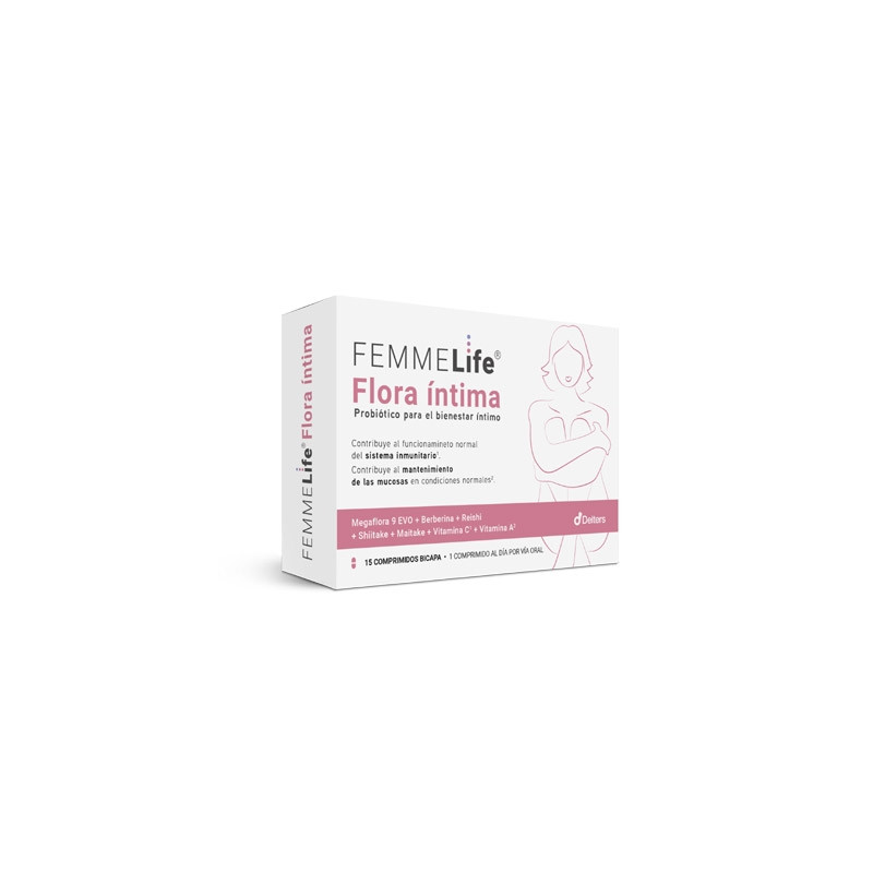 FemmeLife Flora Intima Probiotico 15 Comprimidos