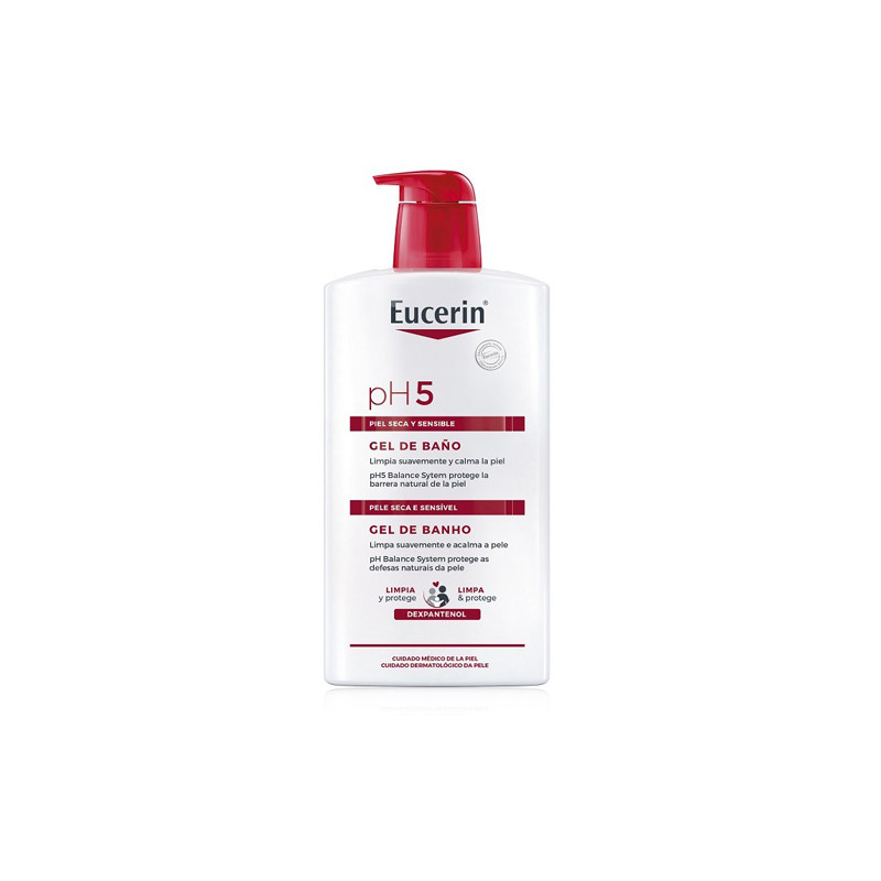 Eucerin PH5 Gel de Baño Piel Seca-Sensible 1L