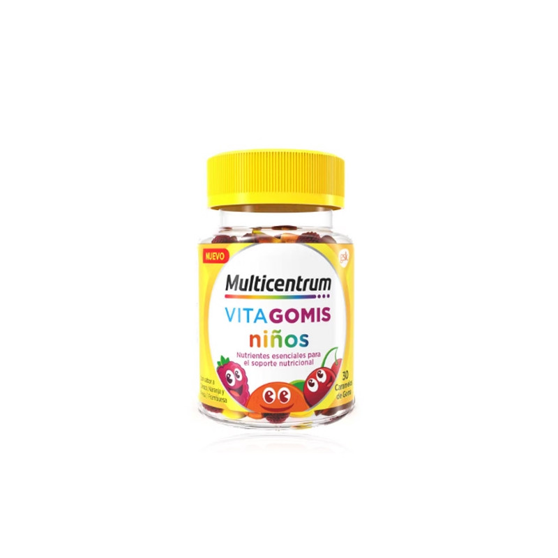 Multicentrum Vitagomis Niños Varios Sabores 30 Uds