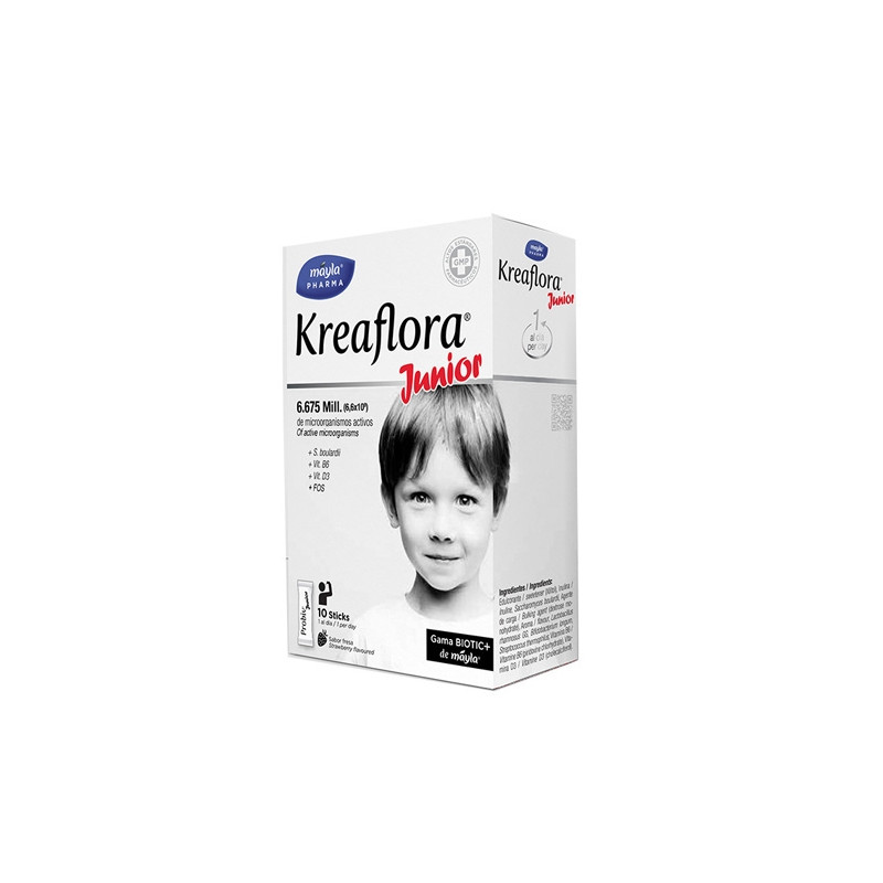 Mayla Kreaflora Junior Sabor Fresa 10 Sticks