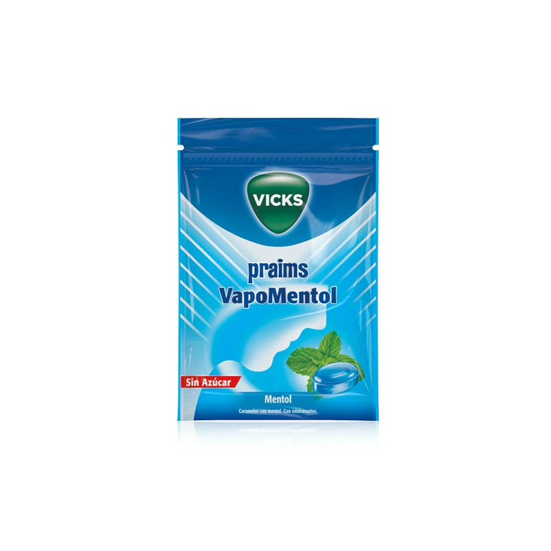 Vicks Praims Vapomentol Caramelos Sin Azucar 72g