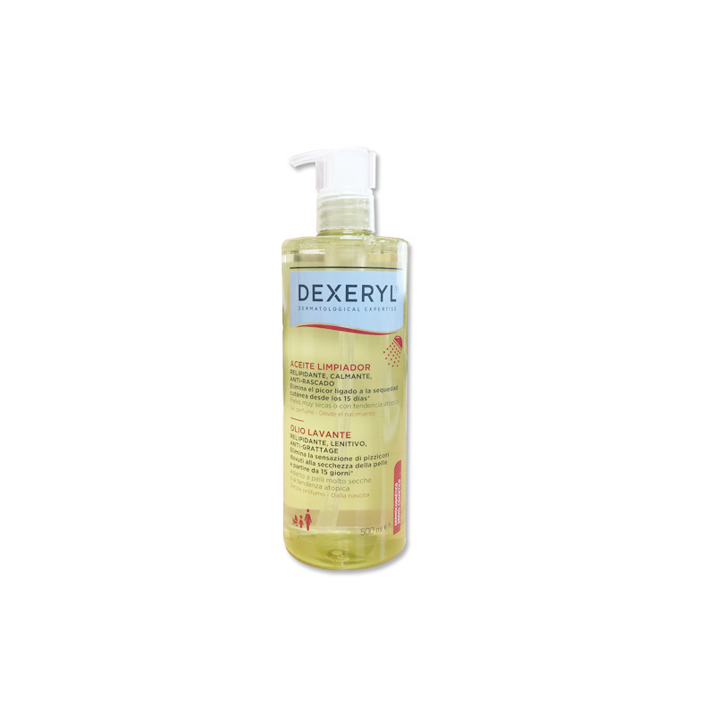 Dexeryl Aceite Limpiador Piel Seca-Atopica 500ml