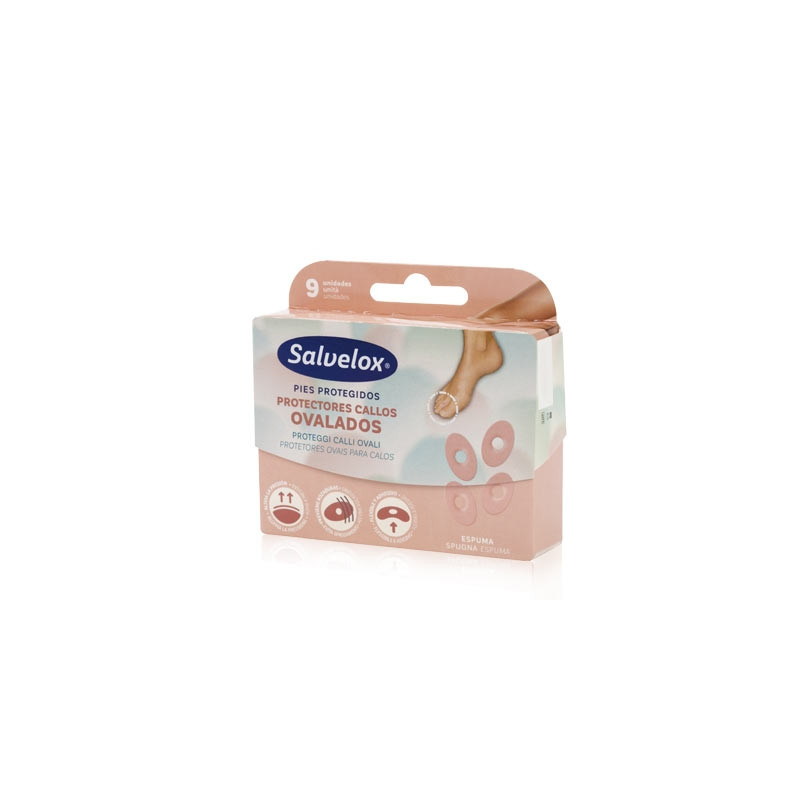 Salvelox Parches Callos Ovalado 9 Uds