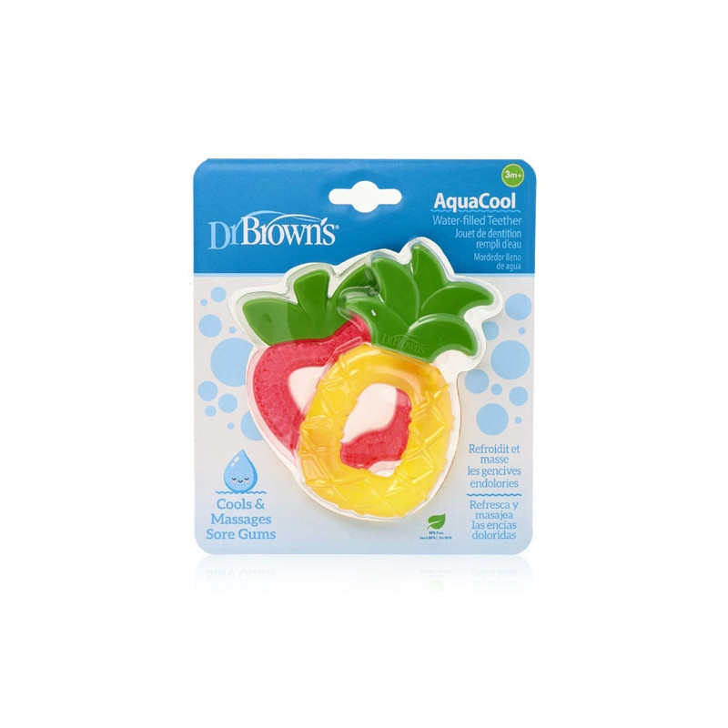 Dr Browns Aquacool Mordedor Refrigerable Frutas 3M+ 2 Uds