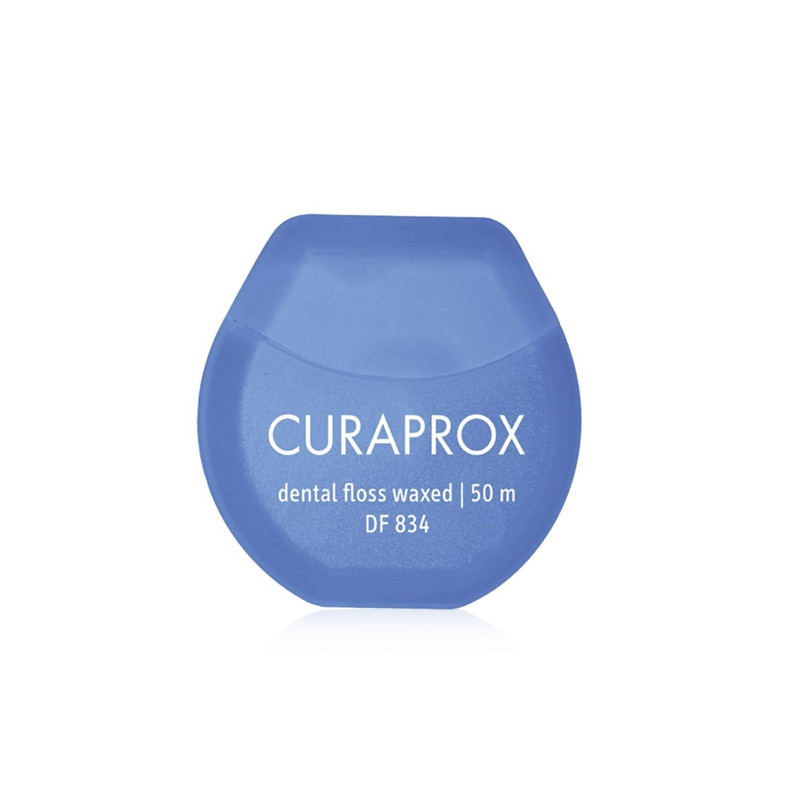 Curaprox Hilo Dental con Cera Sabor Menta 50m