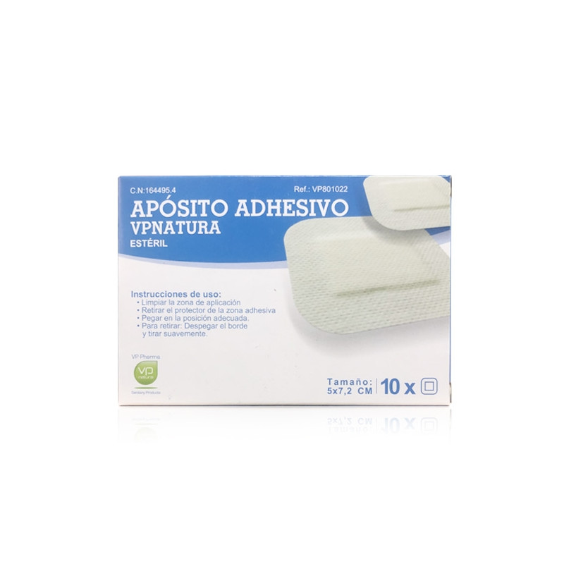 VP Natura Aposito Adhesivo Esteril 5x7,2cm 10 Uds