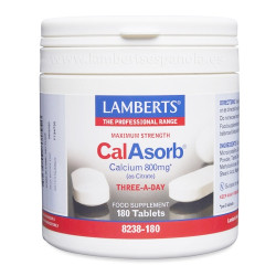 Lamberts Cal Absorb Citrato Calcio 800mg 180 Comprimidos