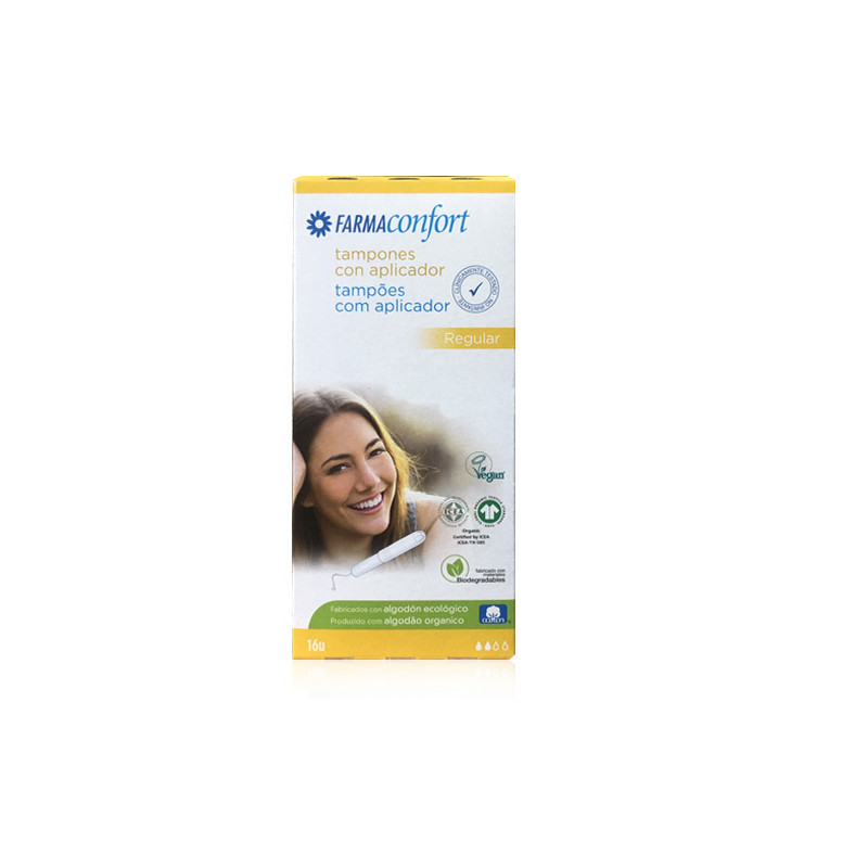 Farmaconfort Tampones con Aplicador Regular 16 Uds