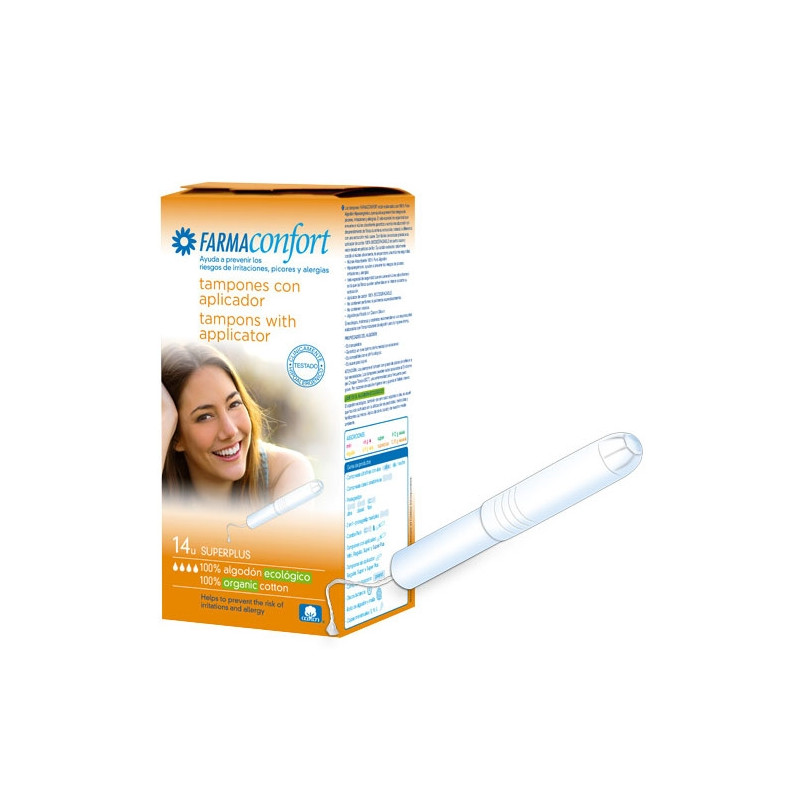 Farmaconfort Tampones con Aplicador Super Plus 14 Uds