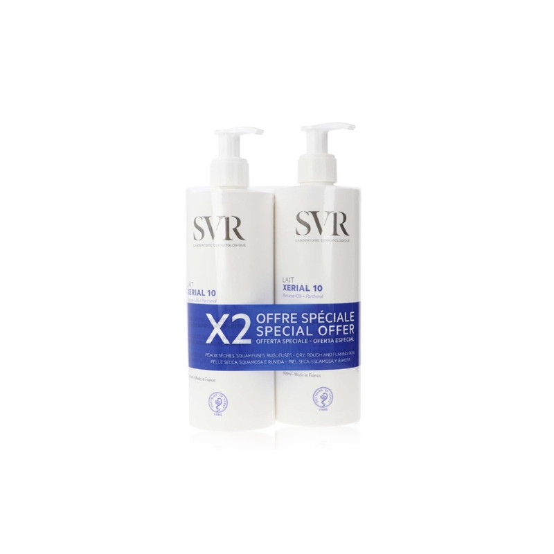 SVR Xerial 10 Leche Coporal Duplo 2x400ml
