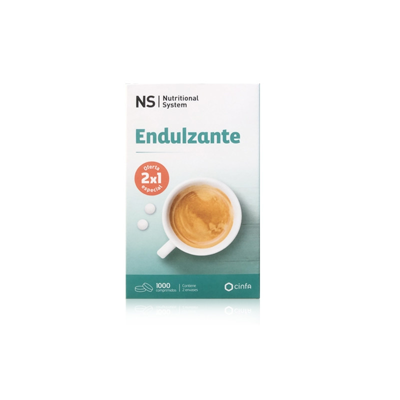Nutritional System Endulzante Duplo 2x500 Comprimidos