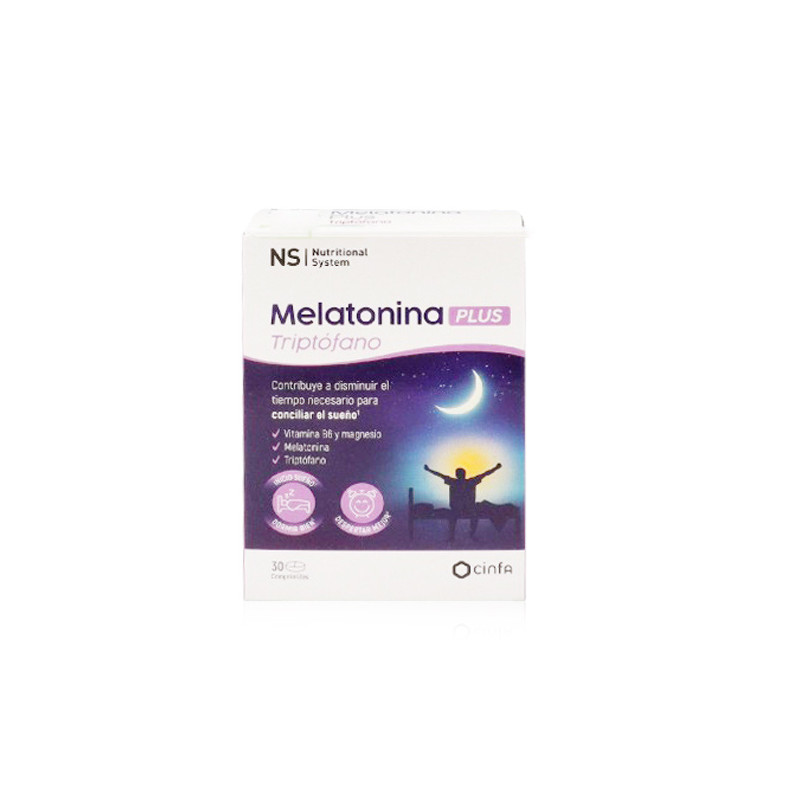Nutritional System Melatonina Plus Triptofano 30Comp