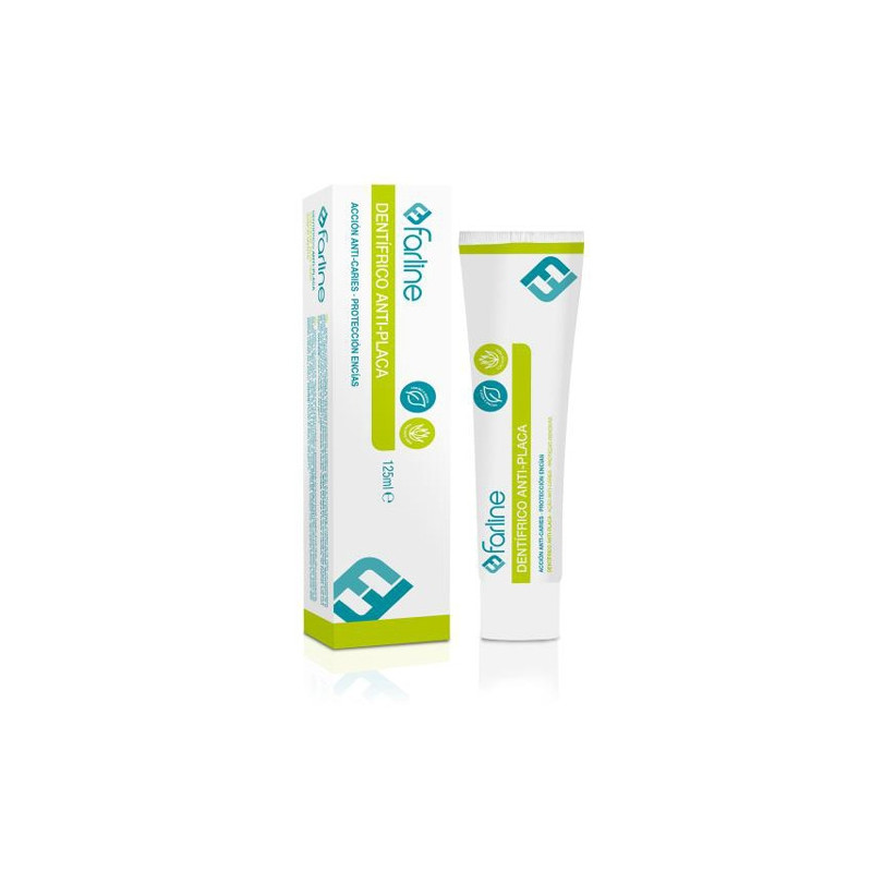 Farline Dentifrico Anti-placa Menta y Aloe Vera 125ml
