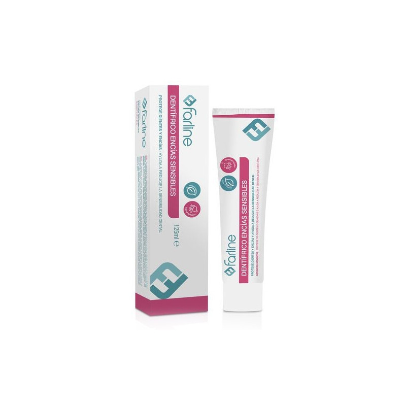 Farline Dentifrico Encias Sensibles Sabor Menta 125ml