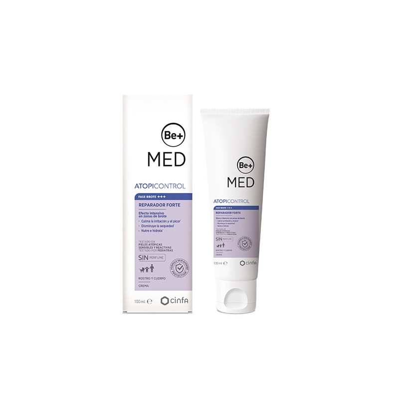 Be+ Med Atopicontrol Crema Reparadora Forte 100ml