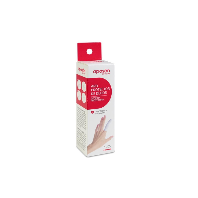 Aposan Aro Protector de Dedos 6 Uds