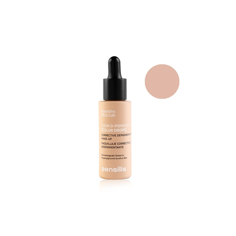Sensilis Skin D-Pigment Color Drops Maquillaje 03 Beige Rose 30ml