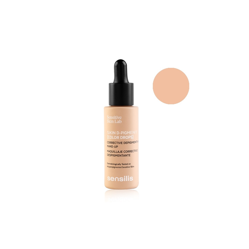 Sensilis Skin D-Pigment Color Drops Maquillaje 05 Peche Rose 30ml