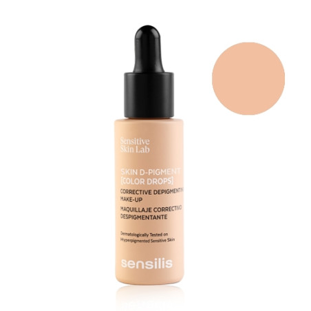 Sensilis Skin D-Pigment Color Drops Maquillaje 05 Peche Rose 30ml