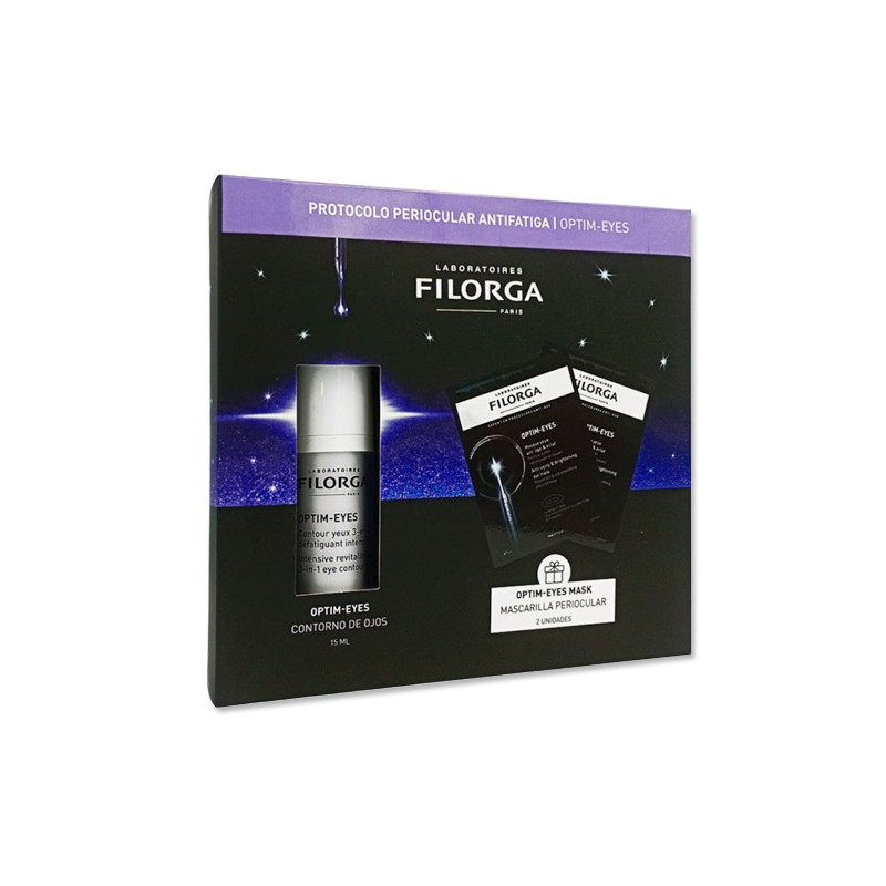 Filorga Optim Eyes Contorno Ojos 15ml + Mascarilla Antiedad 2Ud