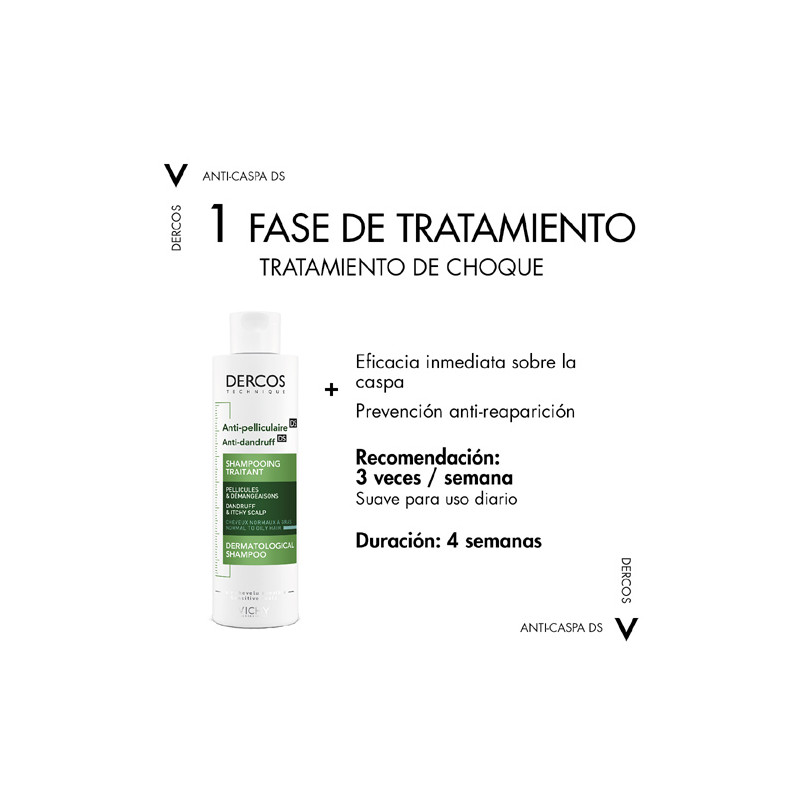 Vichy Dercos Anticaspa Grasa Champu 200ml