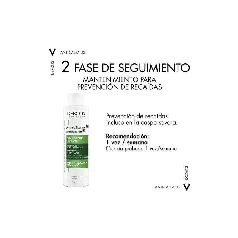 Vichy Dercos Anticaspa Grasa Champu 200ml