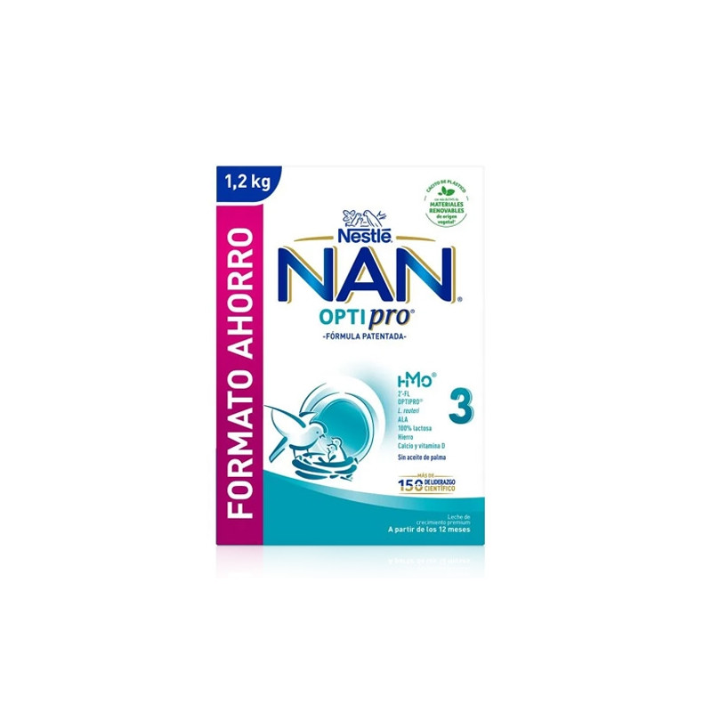 Nestle Nan Optipro 3 Leche de Crecimiento Premium 1,2kg