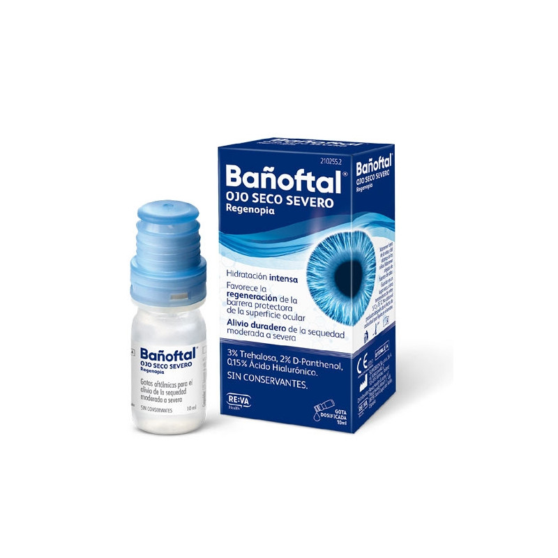 Bañoftal Ojo Seco Severo Gotas 10ml