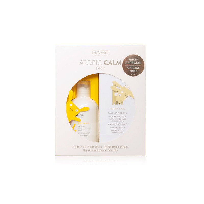 Babe Pediatric Crema Emoliente 200ml + Jabon de Aceite 200ml