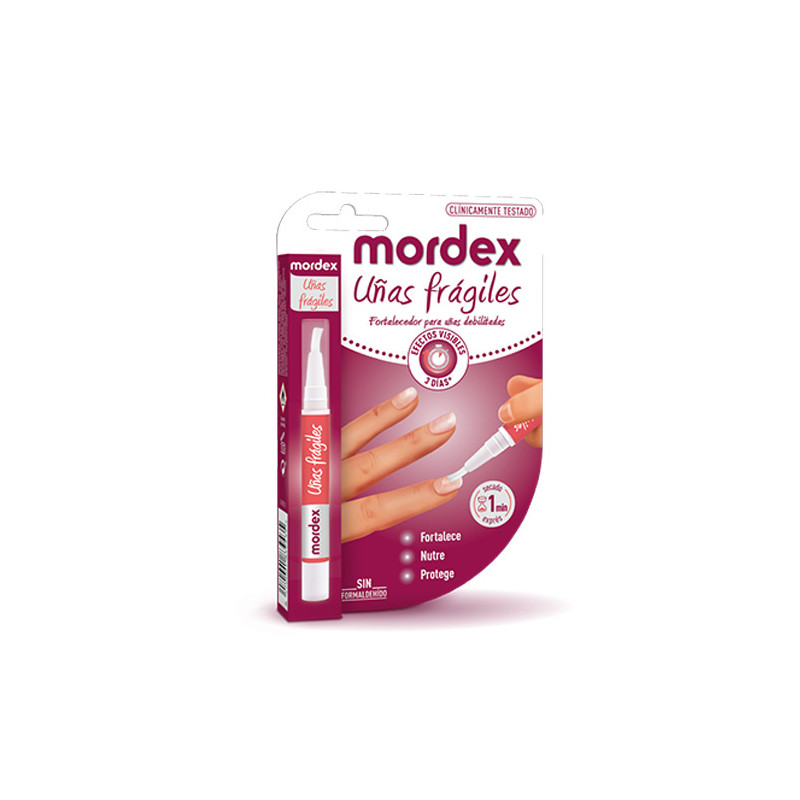 Mordex Uñas Fragiles Stick en Pincel