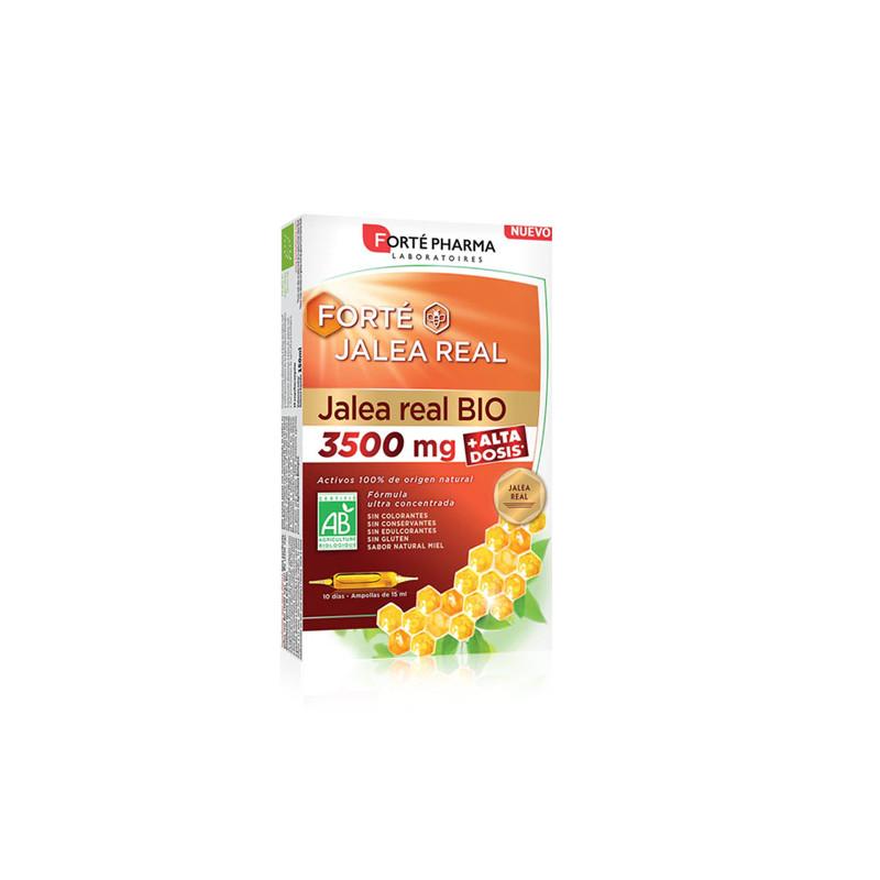 Forte Pharma Jalea Real Bio 3500mg 10 Ampollas