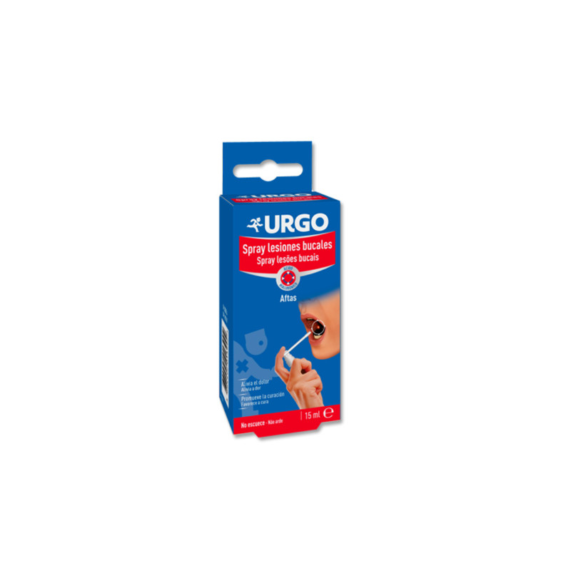 Urgo Aftas Spray Lesiones Bucales 15ml