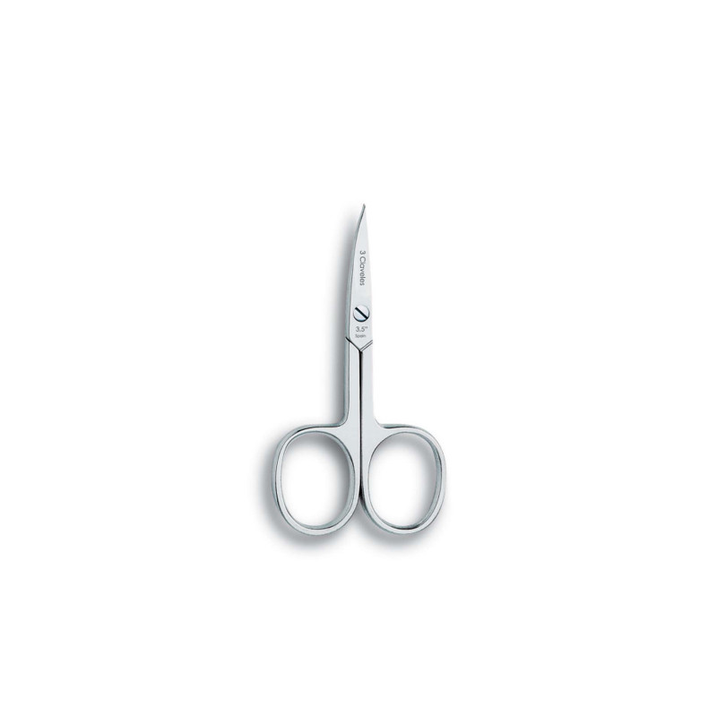 3 Claveles Tijera Uñas Curva 9cm