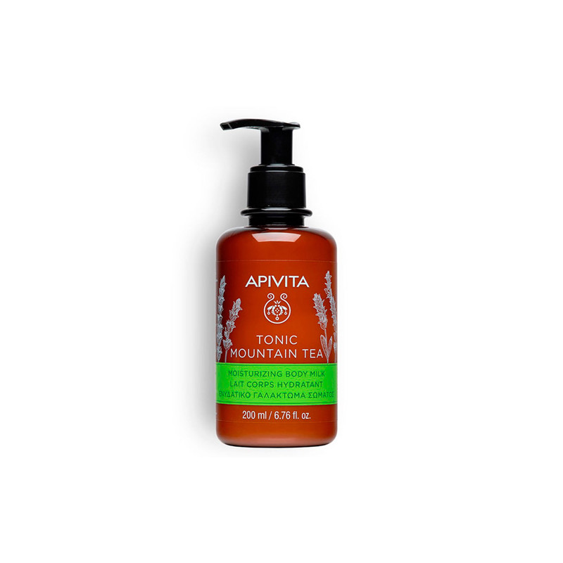Apivita Tonic Mountain Tea Leche Corporal Hidratante 200ml