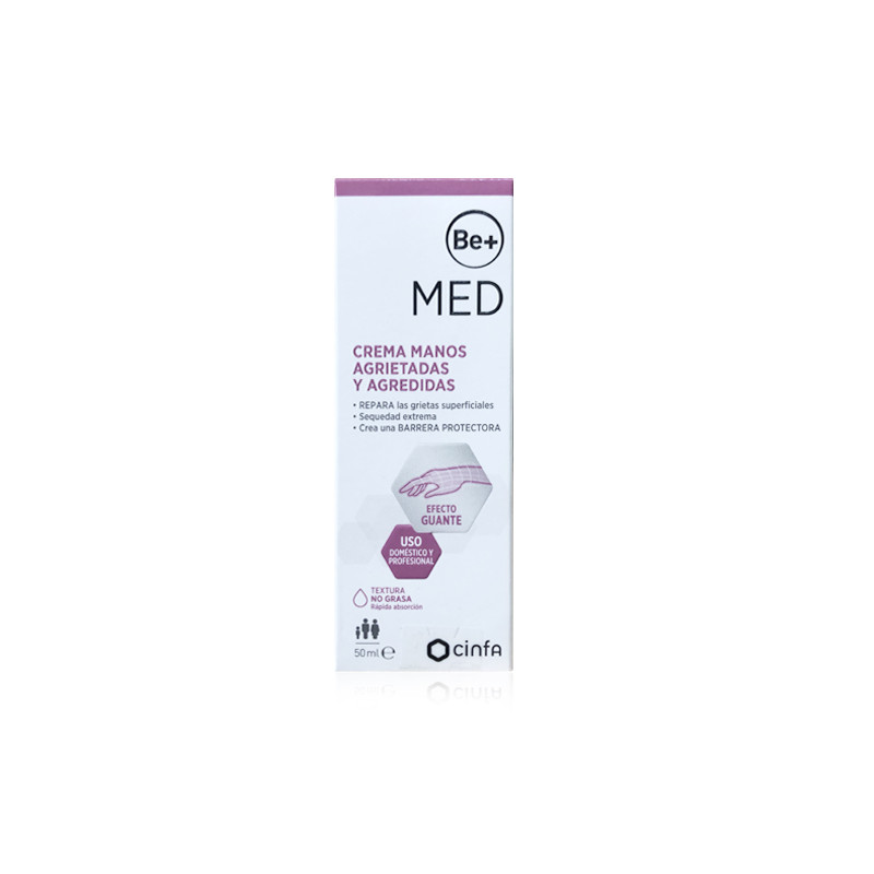 Be+ Med Crema Manos Agrietadas y Agredidas 50ml