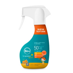 Be+ Skin Protect Infantil Ultra Fluido Cara y Cuerpo Spf50+ 250ml