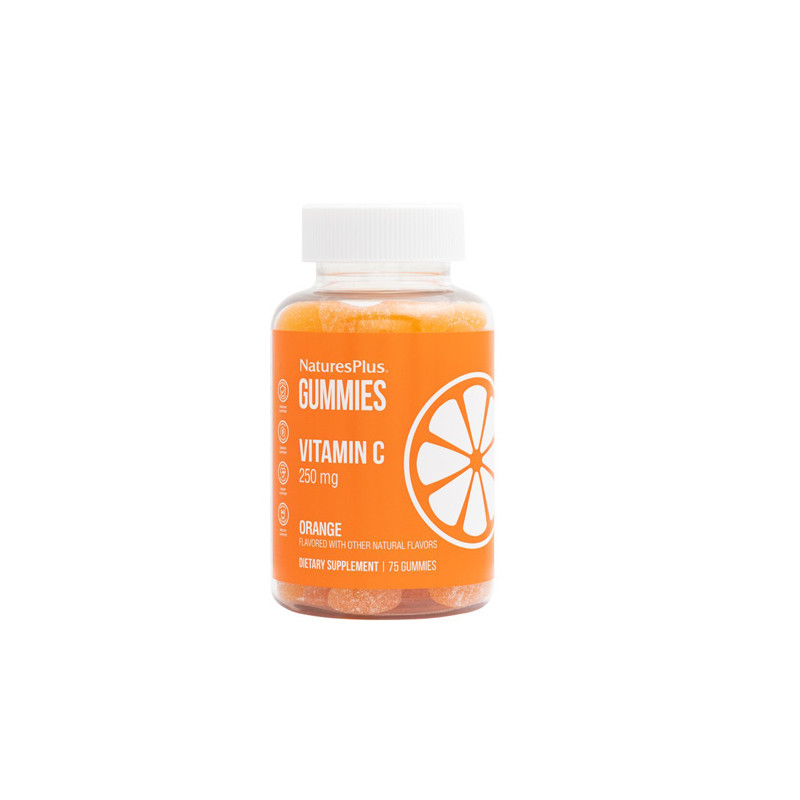 Natures Plus Gummies Vitamina C 250mg Naranja 75 Uds