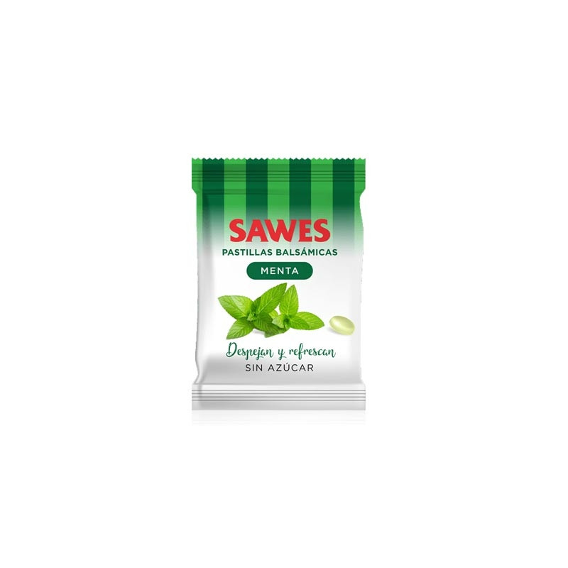 Sawes Caramelos Menta Sin Azucar 1 bolsa