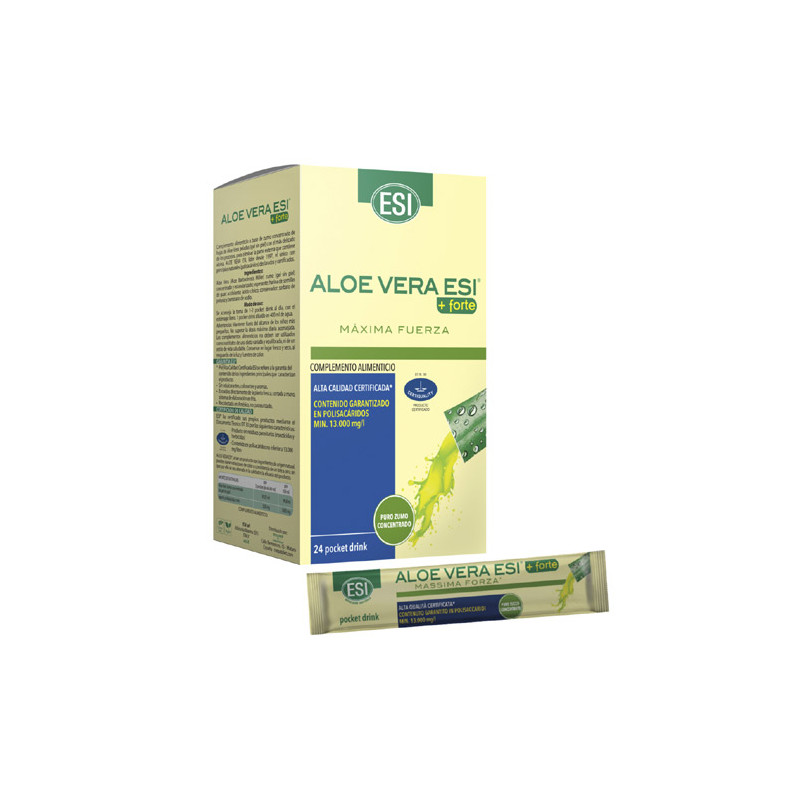 ESI Aloe Vera Forte Zumo Concentrado 24 Sticks