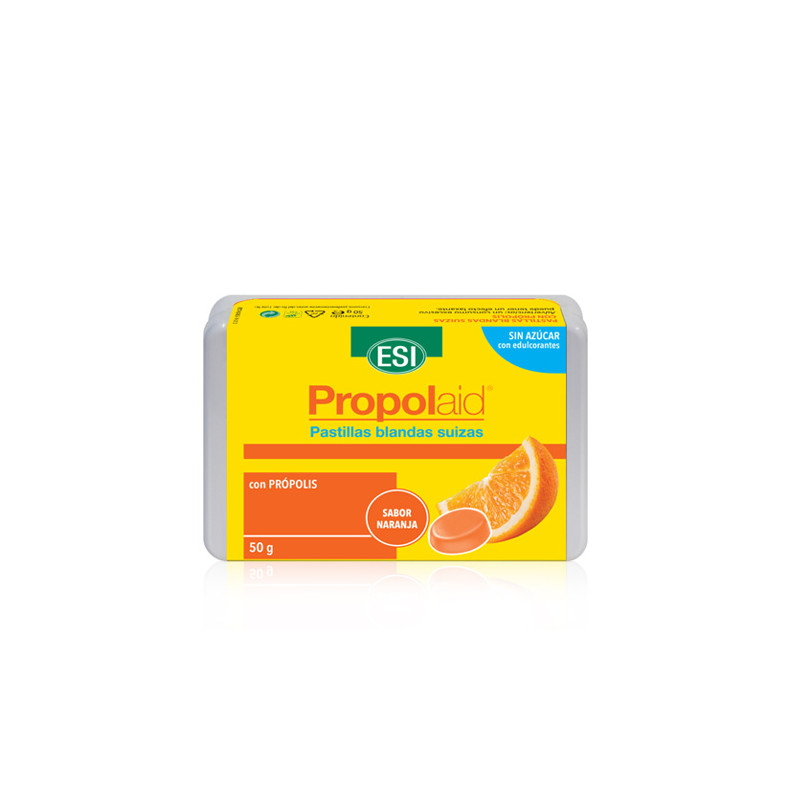 ESI Propolaid Pastillas Blandas con Propolis Sabor Naranja 50gr