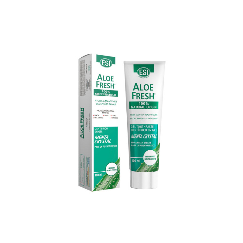 ESI Aloe Fresh Accion Retard Menta Cristal Dentifrico Gel 100ml