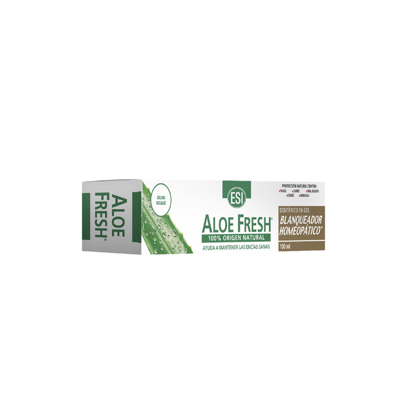 ESI Aloe Fresh Blanqueador Homeopatico Dentifrico en Gel 100ml